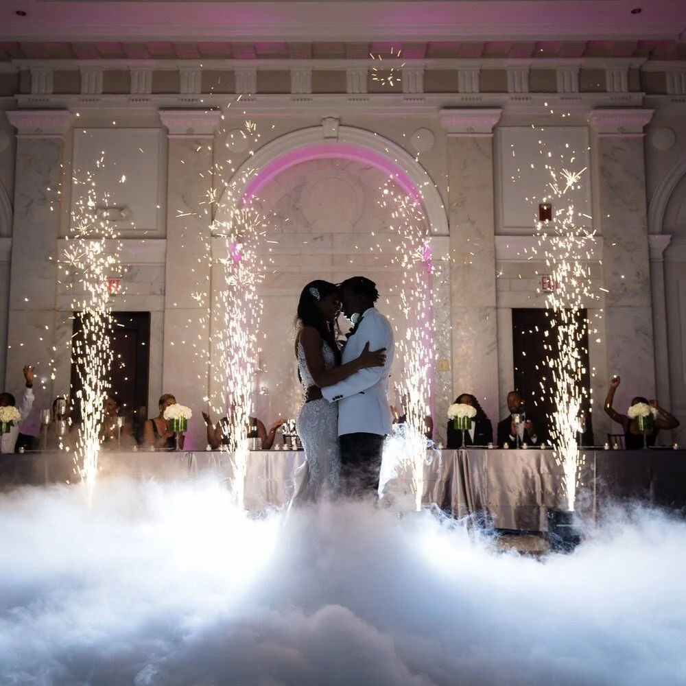 Dancing on the clouds low fog effect